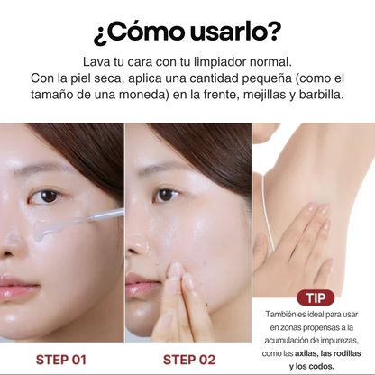 Dr.Melaxin Peel Shot Glow Black Rice 80ml. Exfoliante Suave para  Cuerpo y rostro. Elimina pieles muertas, es para todo tipo de pieles.